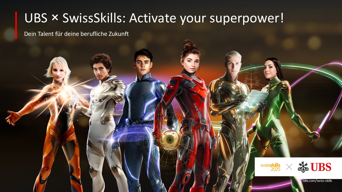 UBS × SwissSkills – Dein Talent für deine berufliche Zukunft