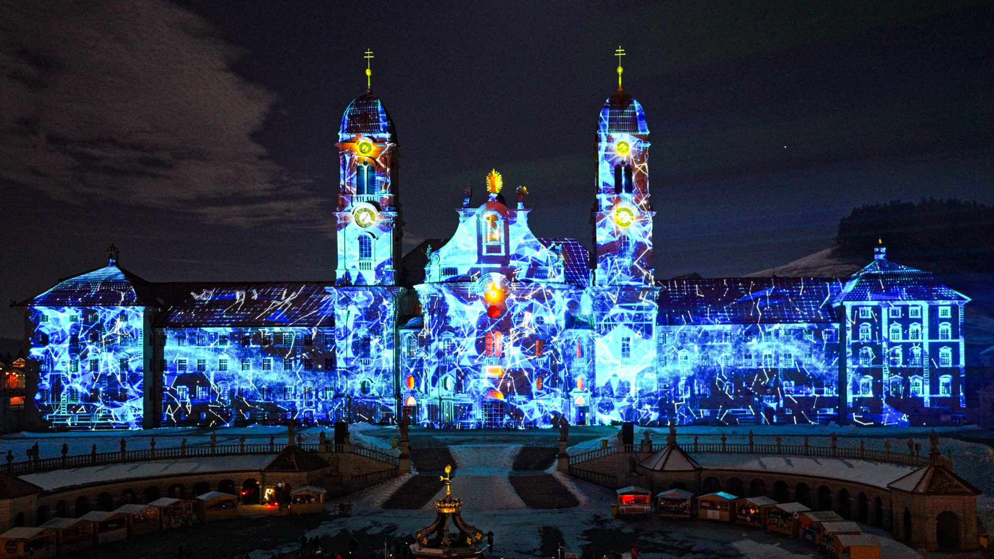 Illumination Kloster Einsiedeln